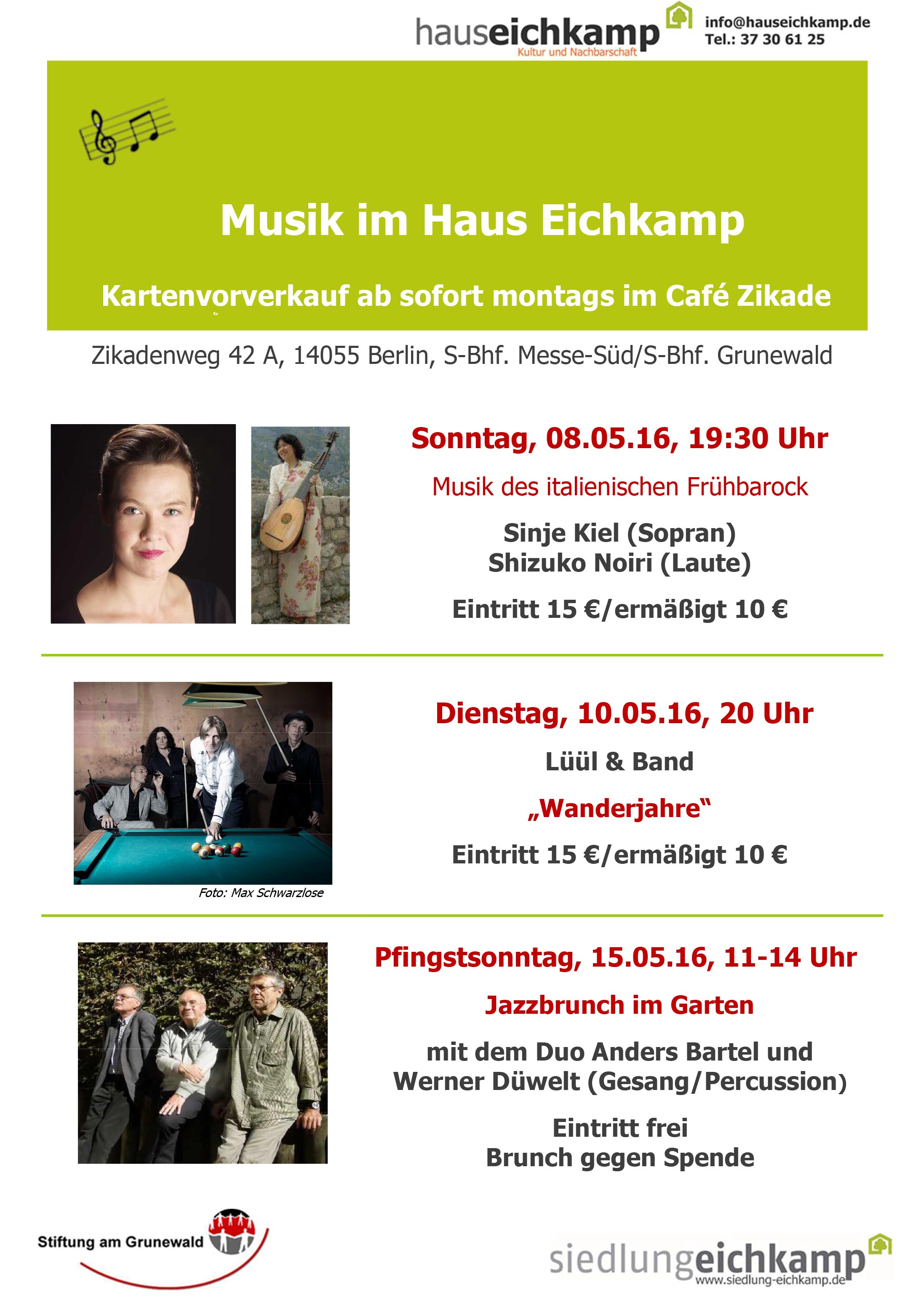 Musik im Haus Eichkamp | Haus Eichkamp